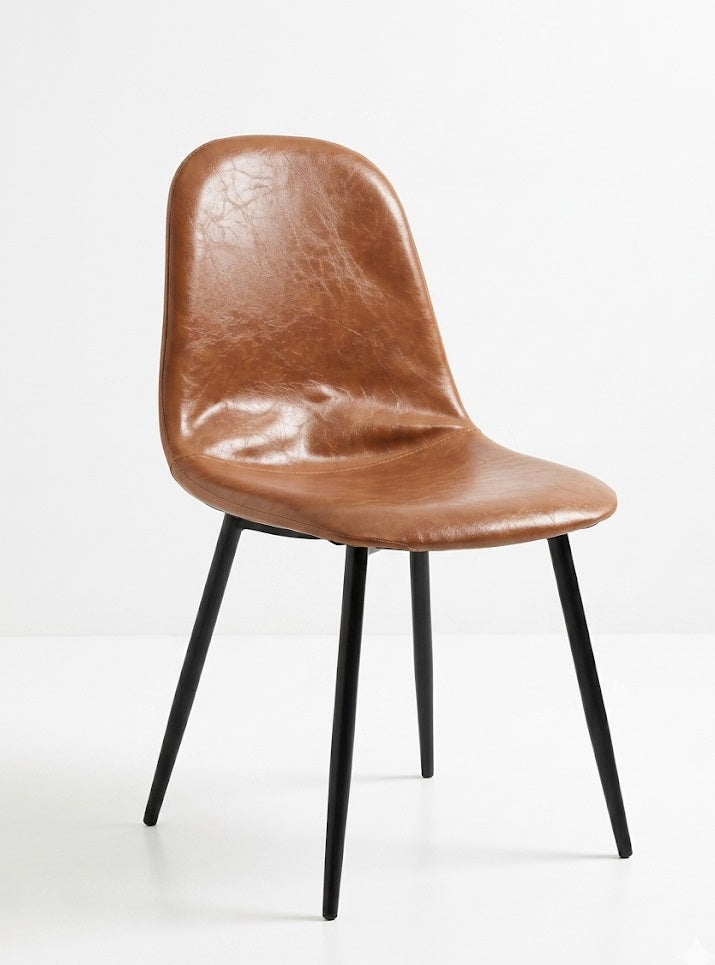 Richmond Shining Leather Dining Chair