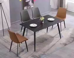 Eden Minimistic Dining Table (Black)