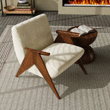 Redwood lounge chair