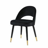 NYX Velvet Upholstered Velvet Dining Chair