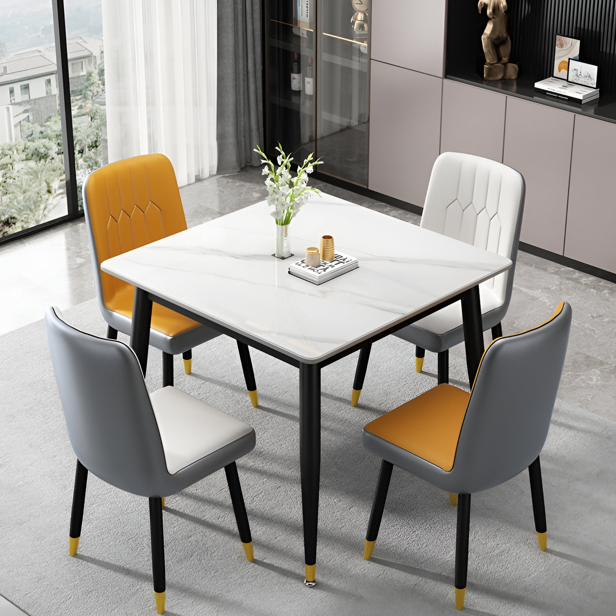 Aperture dining table