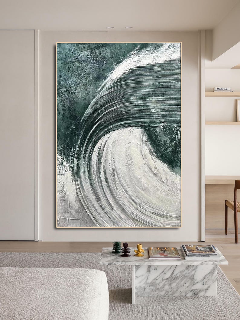 Canva Wave painting