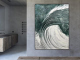 Canva Wave painting