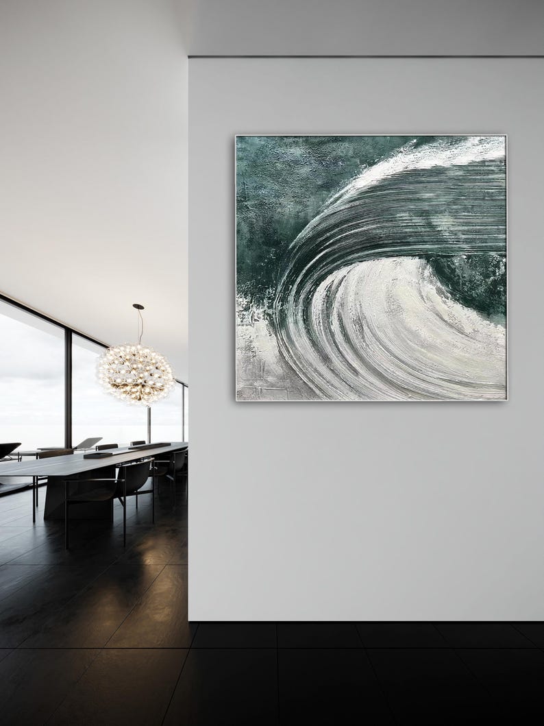 Canva Wave painting