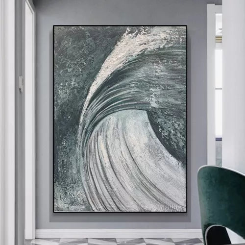 Canva Wave painting