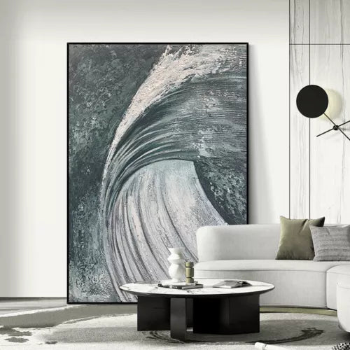 Canva Wave painting