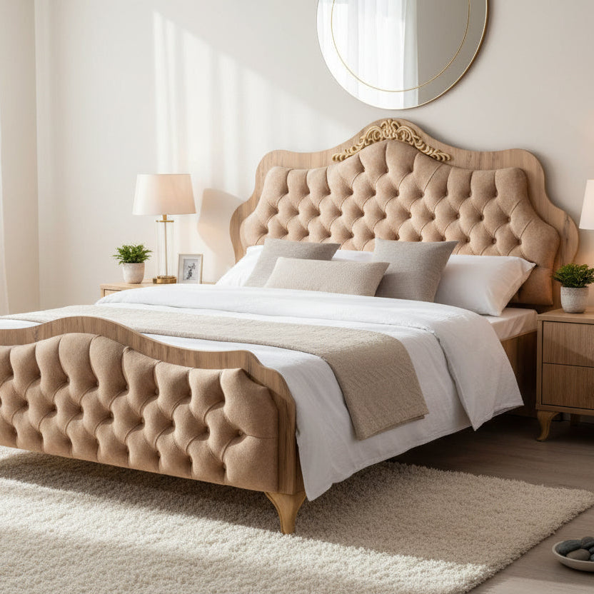 RUSTIK Bed – Meeshan Home
