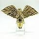 Gold Pheonix Decor