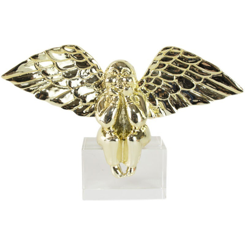 Gold Pheonix Decor