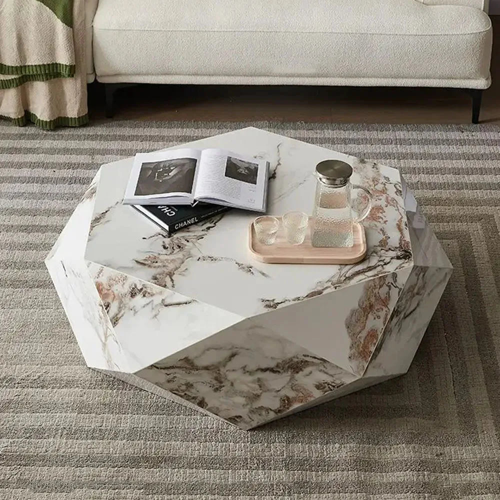 Diamond Marble Center Table