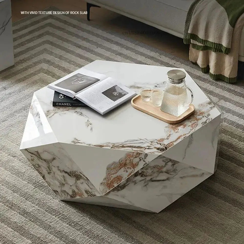 Diamond Marble Center Table