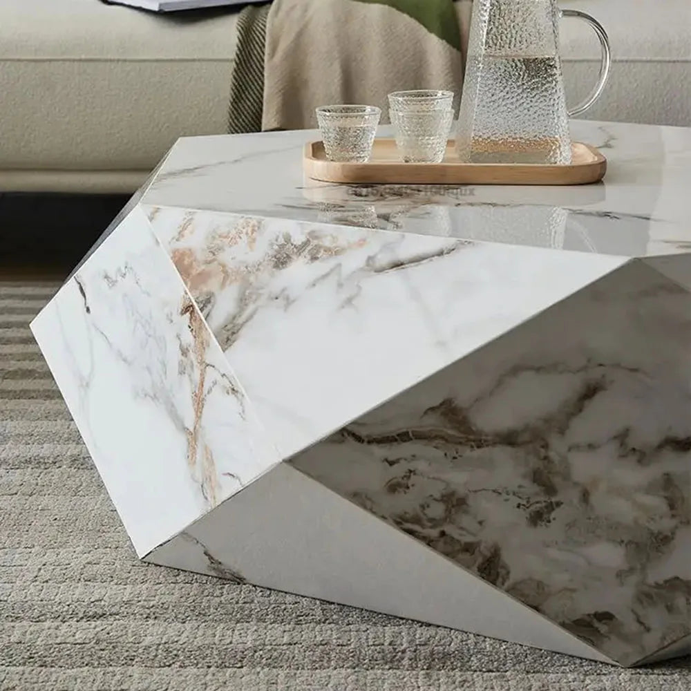 Diamond Marble Center Table