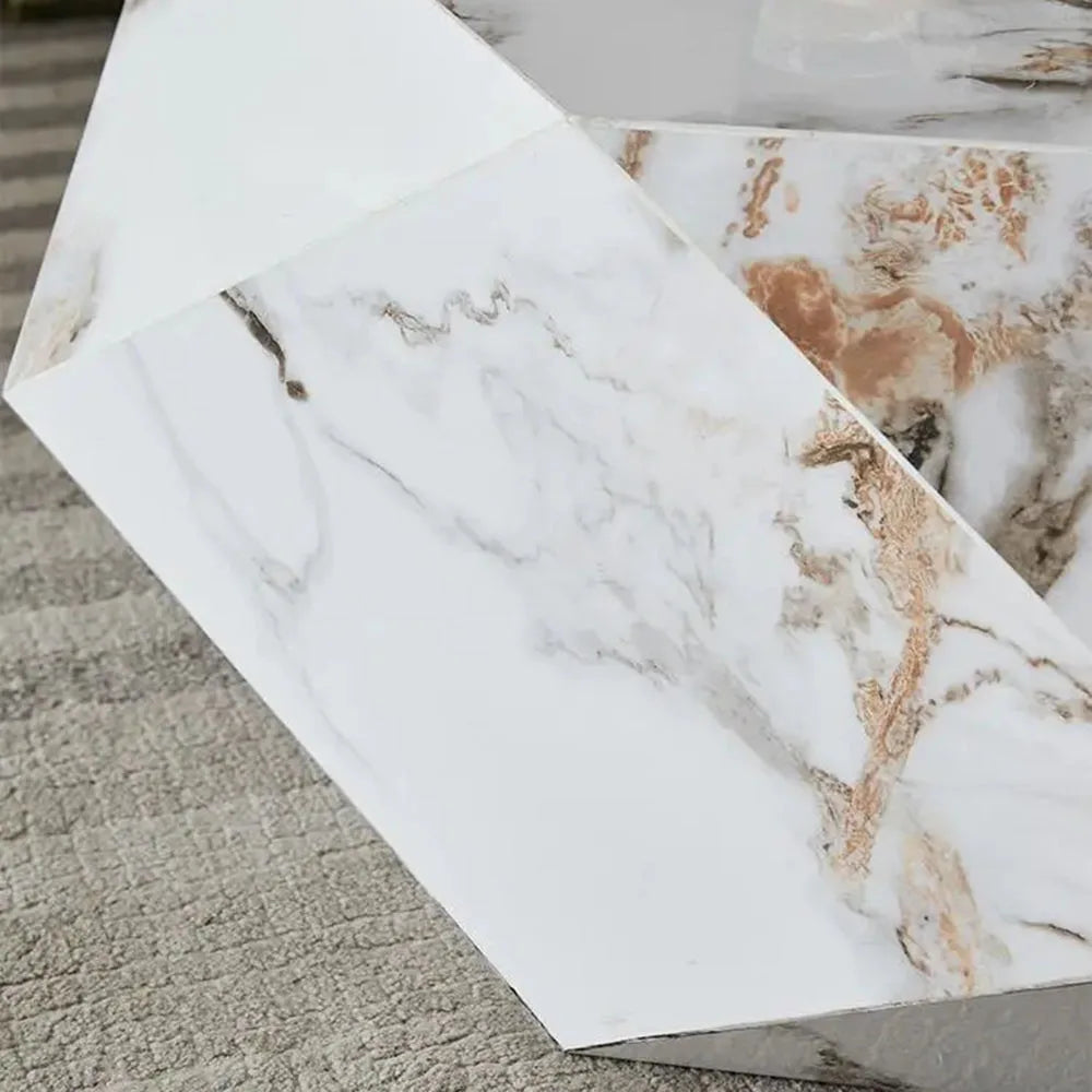 Diamond Marble Center Table