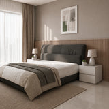 Valen Luxury Fabric Bed