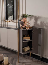 FLORYA - Buffet Cabinet with Mirror