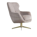 Chole Revolving Lounge Chair (Beige)