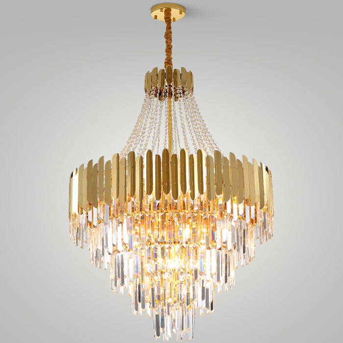 Crystal Luxury Chandelier - Diameter 32Inches / Luxury Warm Light