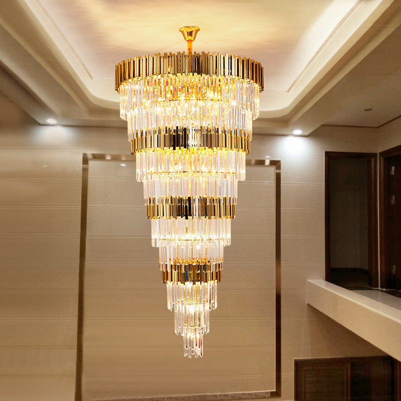 Crystal Luxury Chandelier - Luxury Warm Light