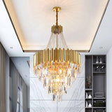 Crystal Luxury Chandelier - Diameter 32Inches / Luxury Warm Light