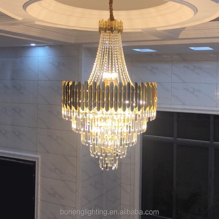 Crystal Luxury Chandelier - Diameter 32Inches / Luxury Warm Light