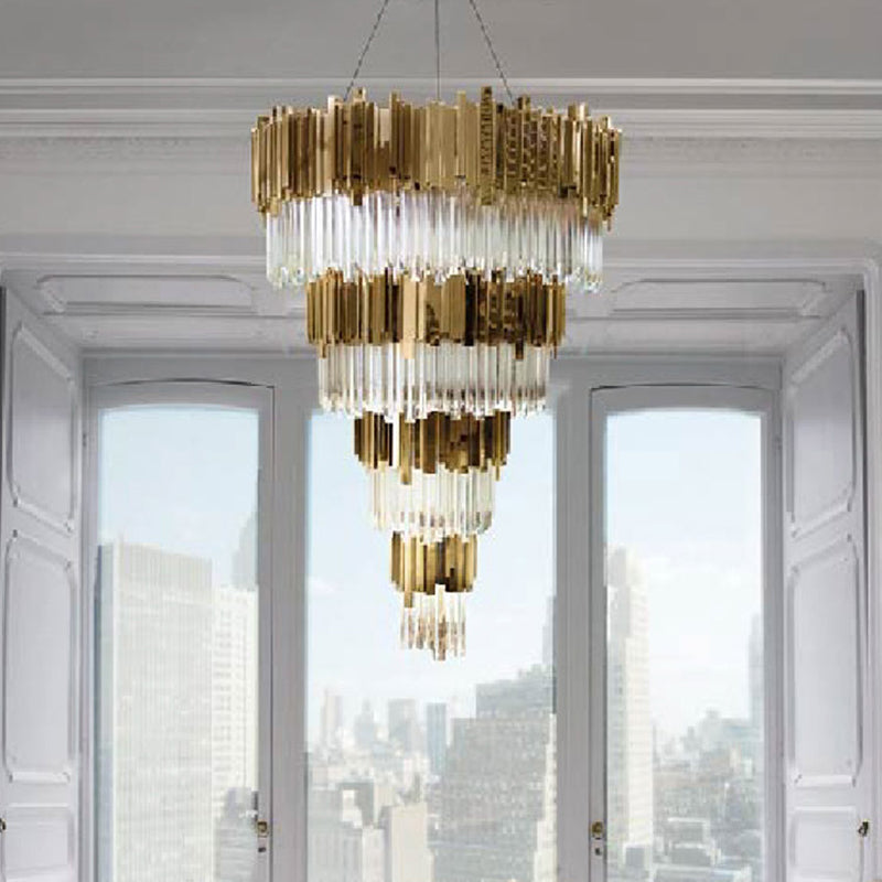 Crystal Luxury Chandelier - Luxury Warm Light