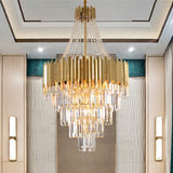 Crystal Luxury Chandelier - Diameter 32Inches / Luxury Warm Light