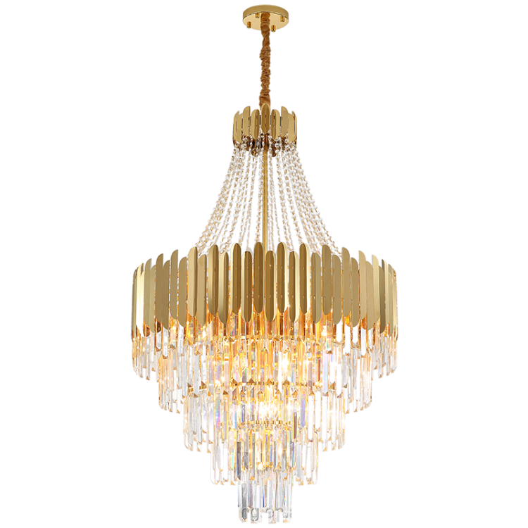 Crystal Luxury Chandelier - Diameter 32Inches / Luxury Warm Light