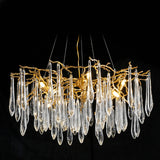 Luxury Crystal Chandelier - Diameter 40Inches / Luxury Warm Light