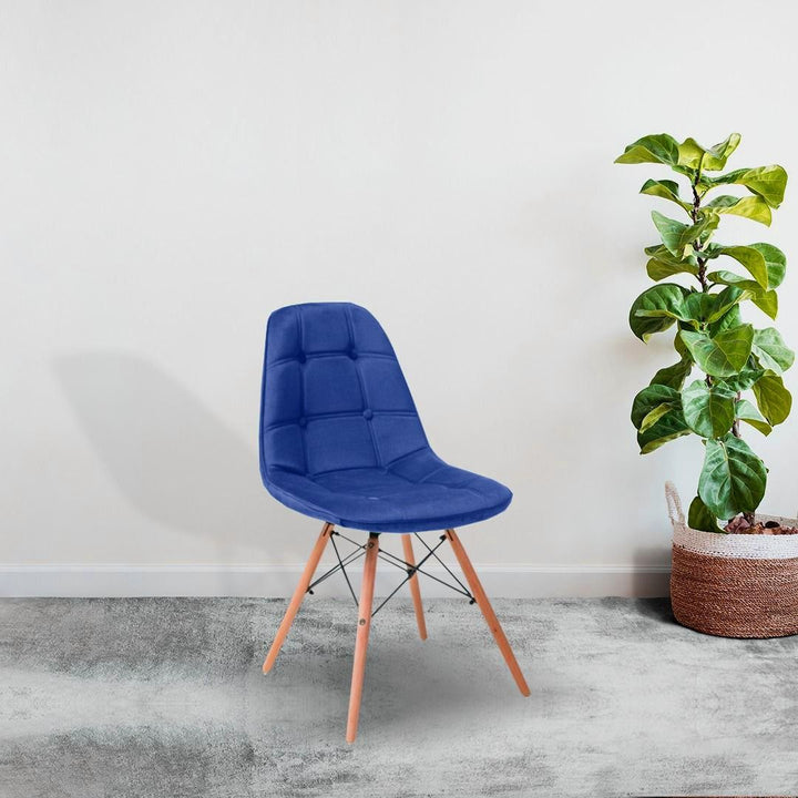 Lilly Velvet Chair (Blue)