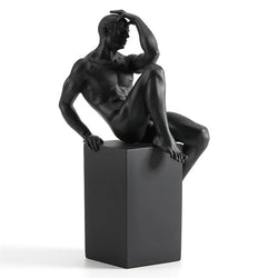Thinker of Black Men Statue