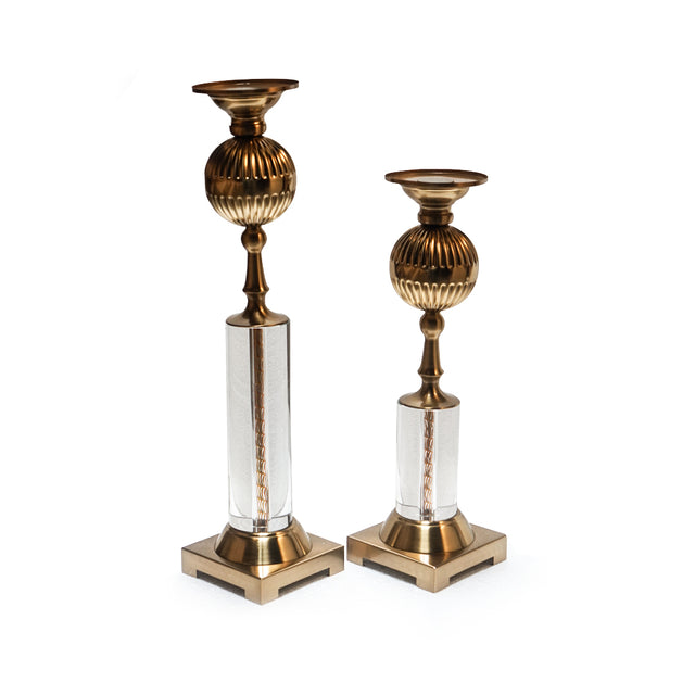 Crystal Candlesticks