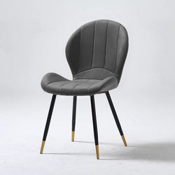 Rubik Luxury Dining / Lounge Chair (Dark Grey)