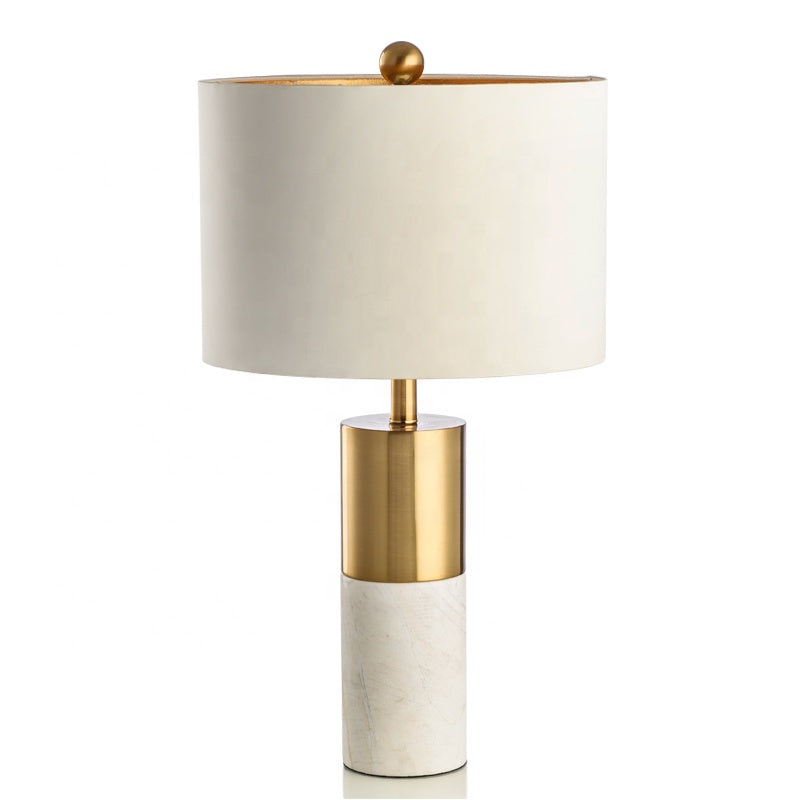 Ramos Marble Lamp (White)