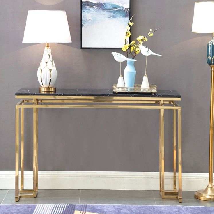 Scott Marble Console Table