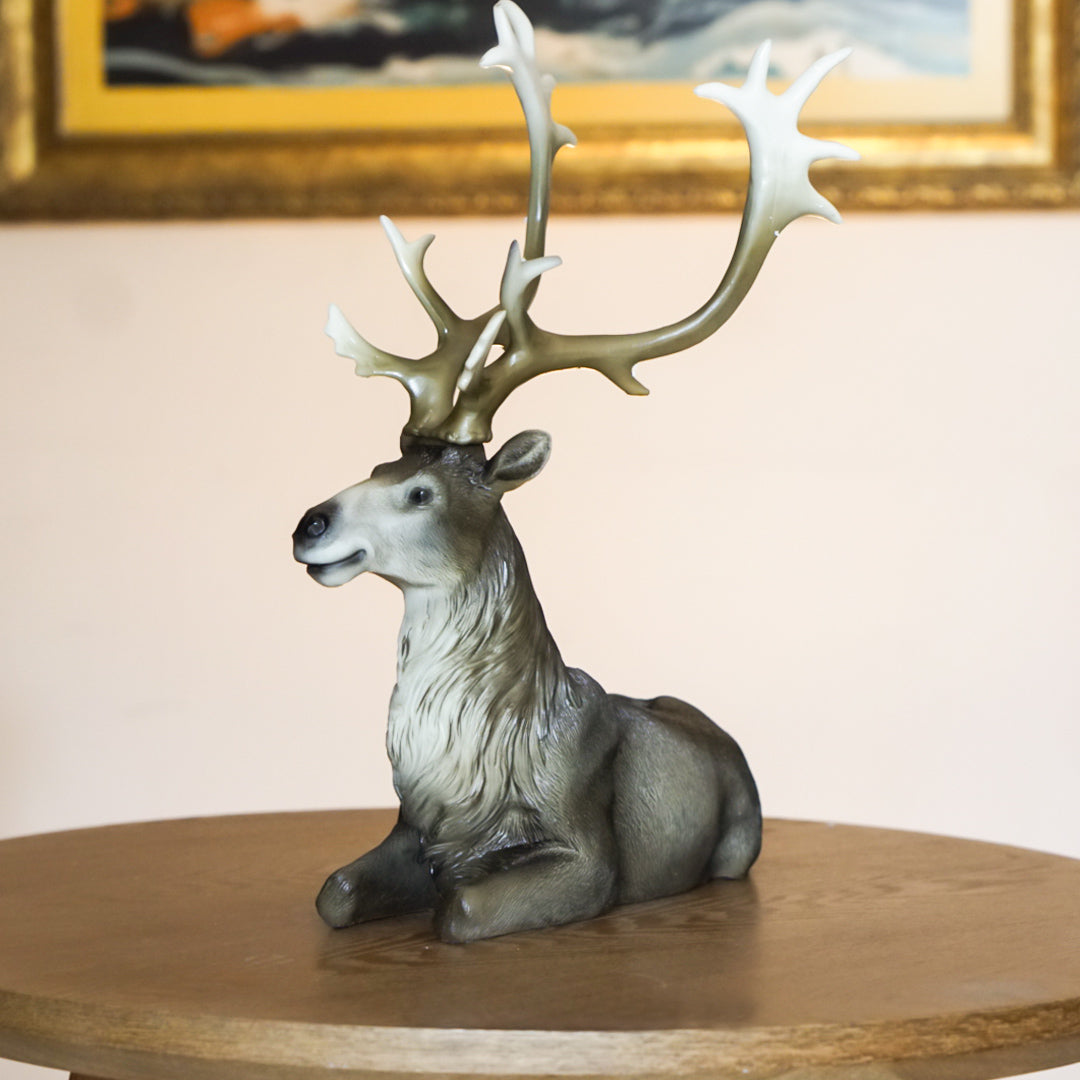 Realistic Reindeer Figurine